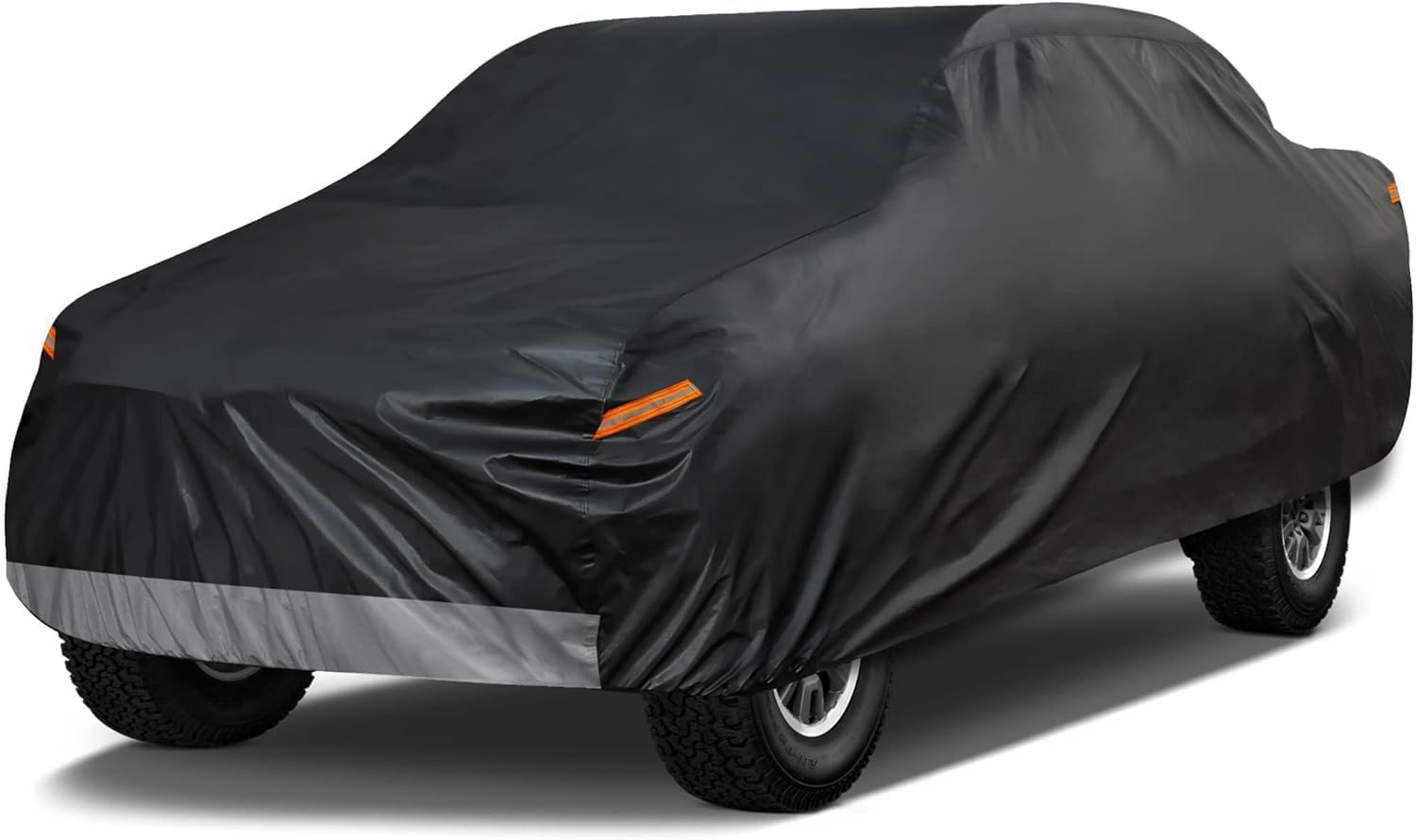 Sedan Car Cover Waterproof All Weather for Automobiles - See Vehicle Size Chart for Accurate Fit - Outdoor Full Exterior Cover Sun Rain Snow UV Protection with Zipper. Size A4 (See Size Chart)
